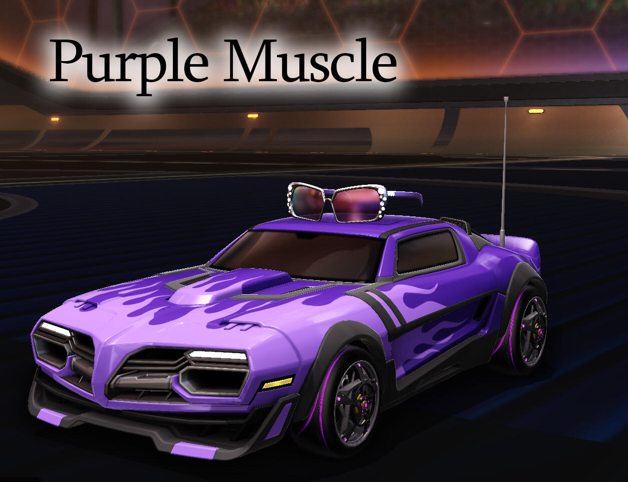 Profile picture of DI with her purple hair and favorite grey plaid flannel over a purple t-shirt.